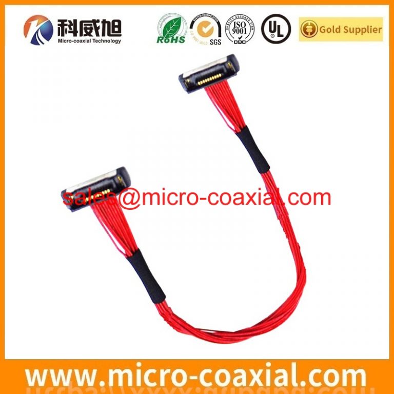 custom DF36A-50S-0.4V(55) Fine Micro Coax cable assembly FX15SC-51S-0.5SH eDP LVDS cable assemblies manufacturer