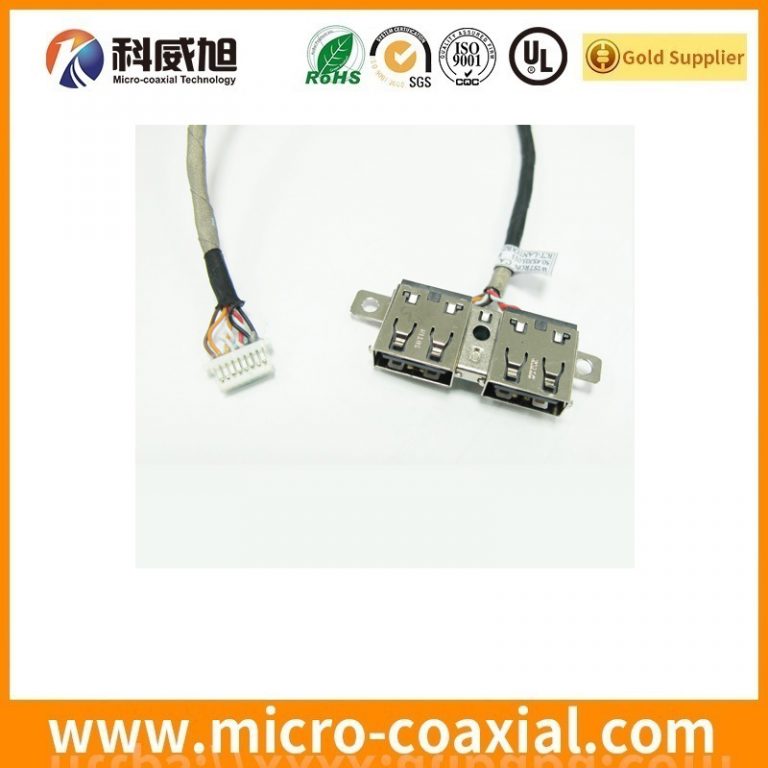 custom FI-S30P-HFE micro-miniature coaxial cable assembly FIX030C00107576-RK LVDS eDP cable assembly Manufactory