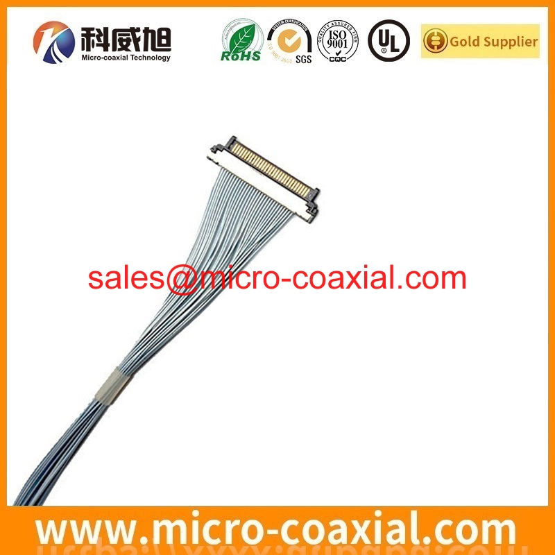 Custom I PEX 20373 R30T 06 micro coaxial connector cable I PEX 20835 eDP cable Assembly manufactory 2