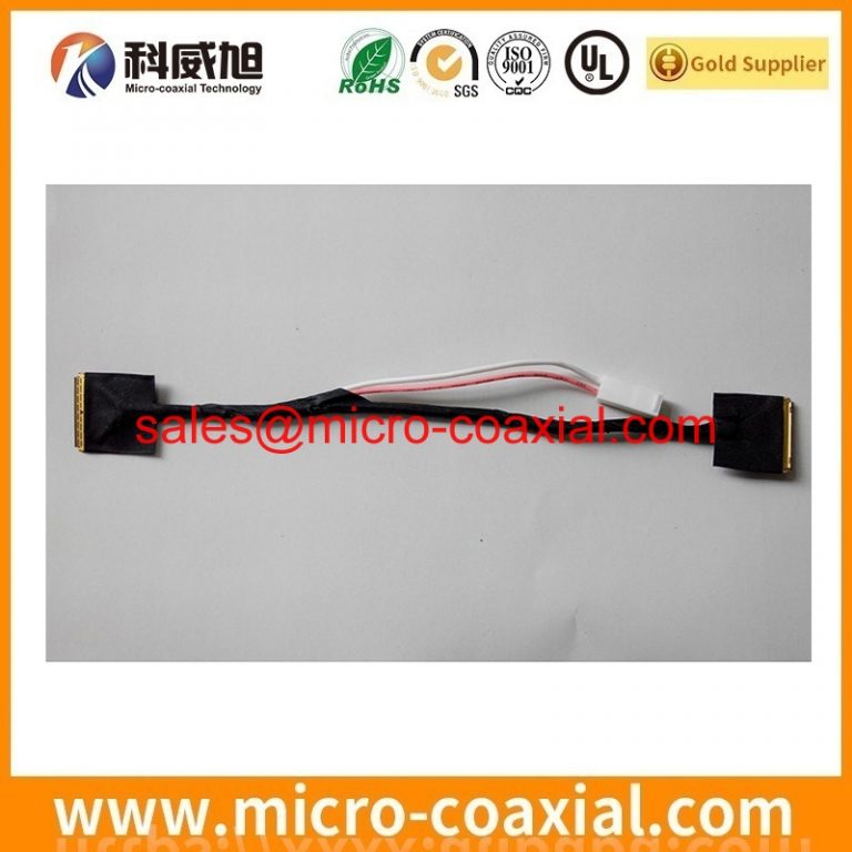 Custom DF38-40P-0.3SD(51) micro wire cable assembly I-PEX 20531-030T-02 eDP LVDS cable assemblies Manufactory