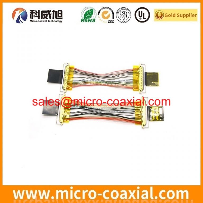 customized FI-JW50C micro-coxial cable assembly I-PEX 2679-040-10 LVDS eDP cable Assemblies manufacturing plant
