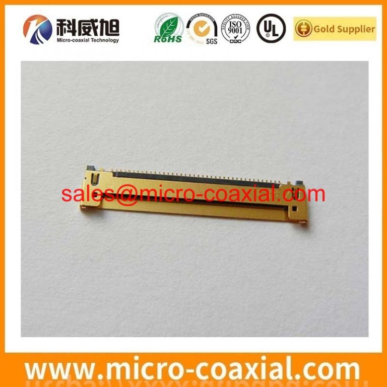 Built DF36A-30S-0.4V(55) micro flex coaxial cable assembly I-PEX 20373-R50T-06 eDP LVDS cable assembly manufactory