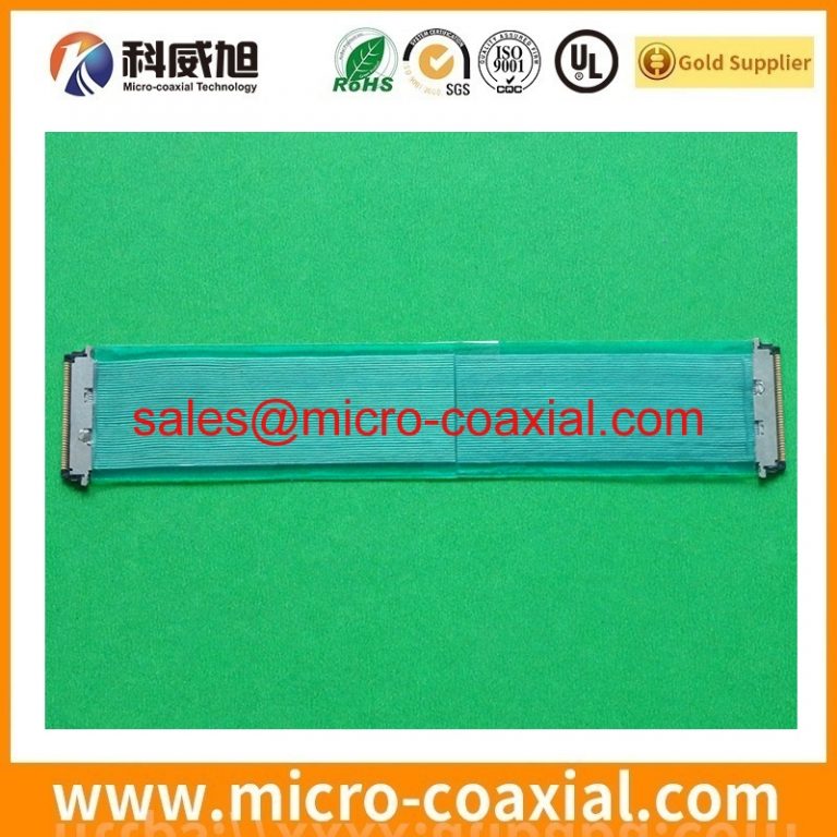 customized DF80D-50P-0.5SD(52) fine pitch connector cable assembly DF81-30P-LCH(52) LVDS cable eDP cable assemblies Manufactory