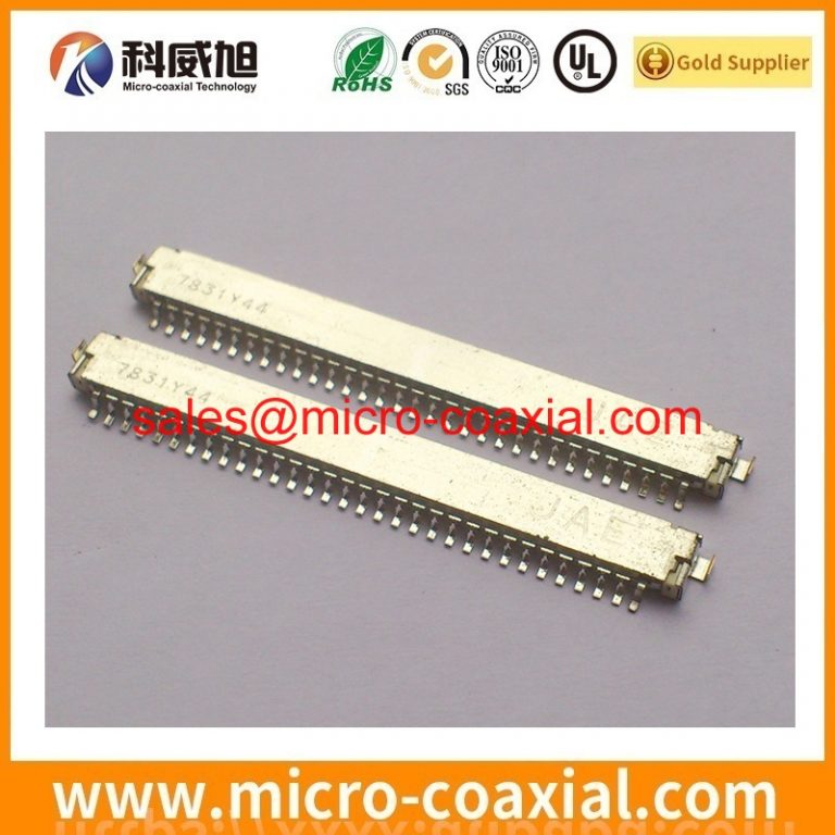 custom DF81-40S-0.4H(51) Micro Coax cable assembly I-PEX 2618-0401 LVDS cable eDP cable assembly Supplier