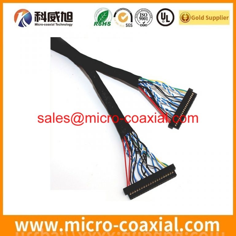 Built FI-S2S micro wire cable assembly DF36C-15P-0.4SD(51) LVDS eDP cable assemblies manufactory