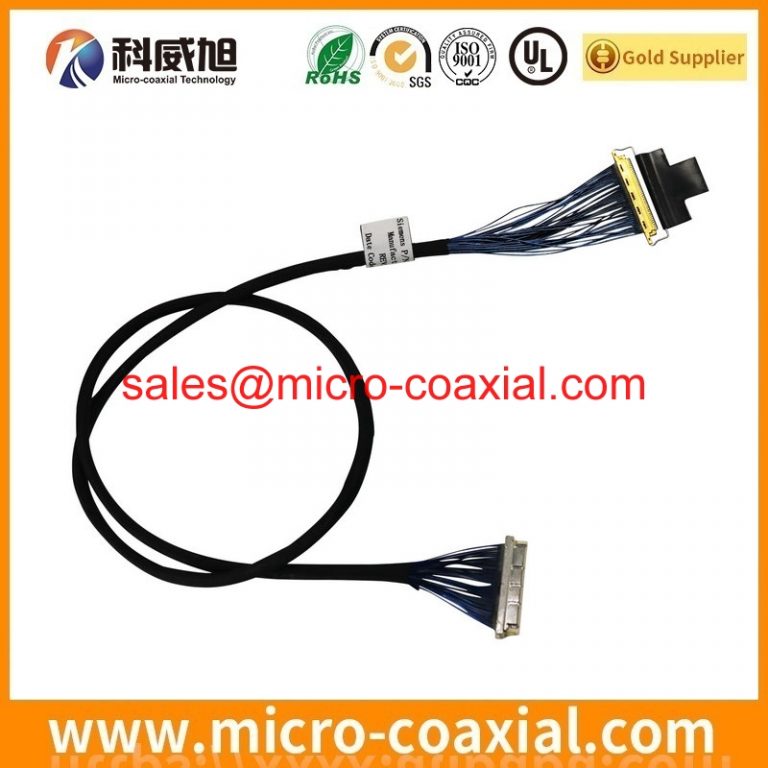 Built HD1S040HA1R6000 Micro-Coax cable assembly FX15SC-51S-0.5SH LVDS cable eDP cable assemblies manufactory