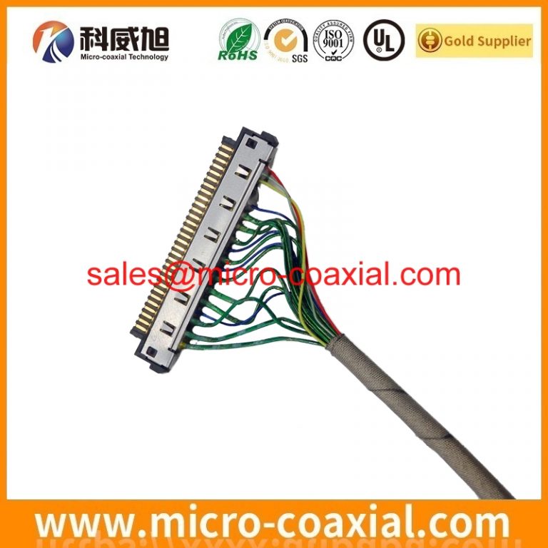 Built I-PEX 2004 fine-wire coaxial cable assembly FI-RE21S-HF-R1500 eDP LVDS cable Assembly provider