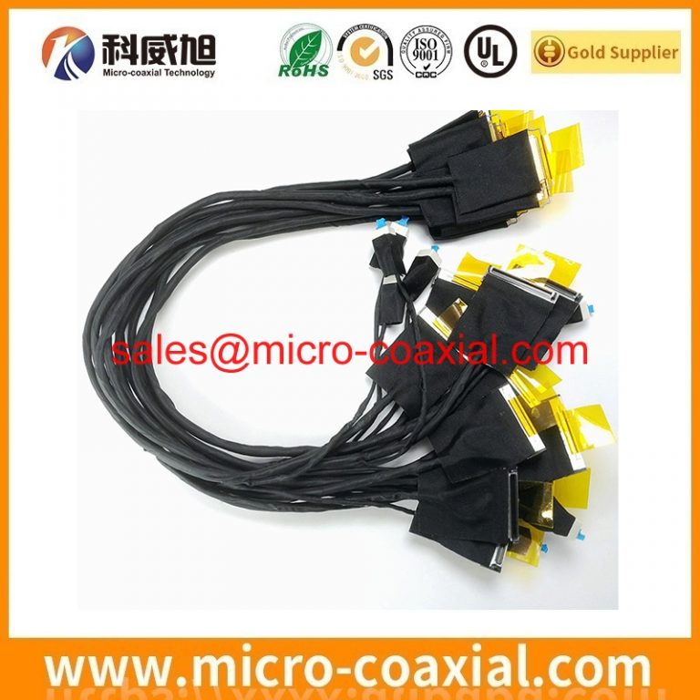 Manufactured DF49-20P-SHL fine micro coax cable assembly I-PEX 20847-030T-01 eDP LVDS cable Assembly provider