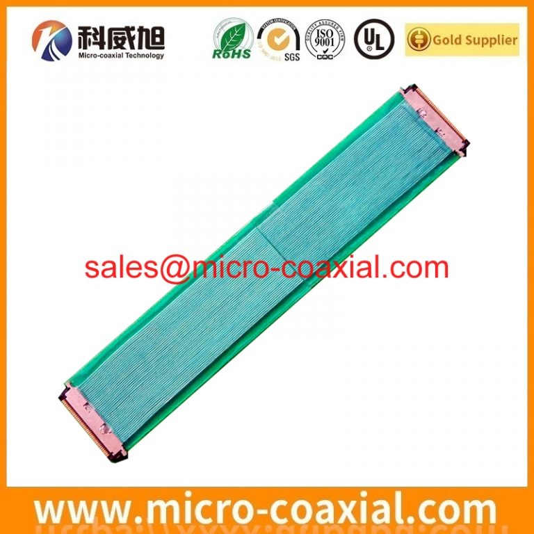 customized I-PEX 20496-026-40 Micro-Coax cable assembly I-PEX 20319-050T-11 LVDS eDP cable assembly Manufacturer