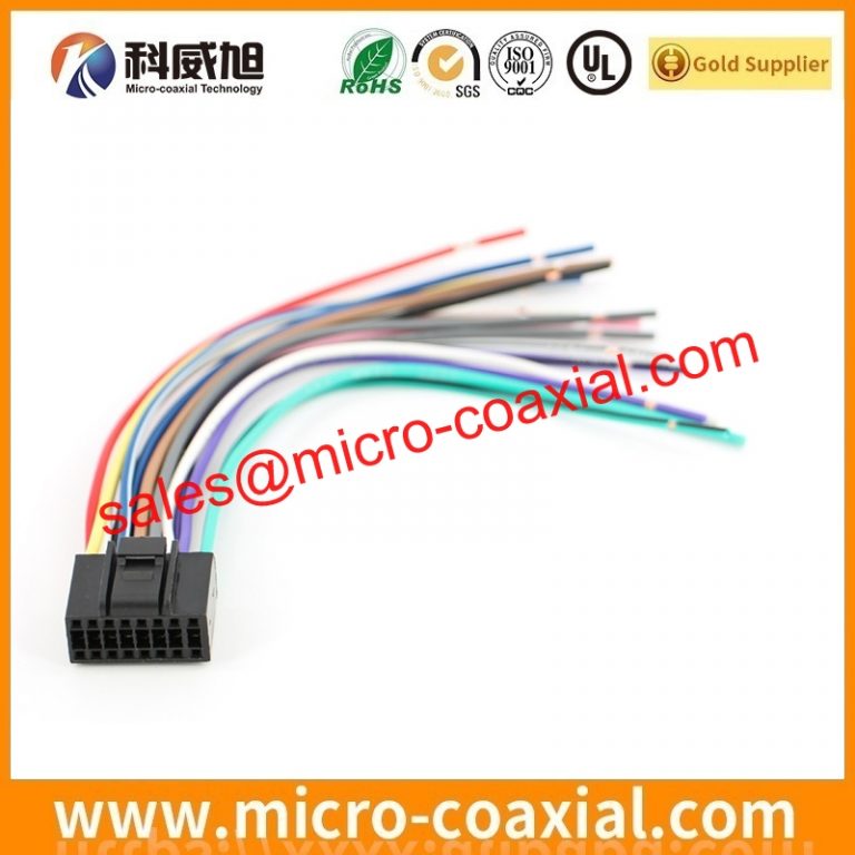 Custom I-PEX 2619 SGC cable assembly DF80-40P-0.5SD(51) LVDS eDP cable Assemblies provider