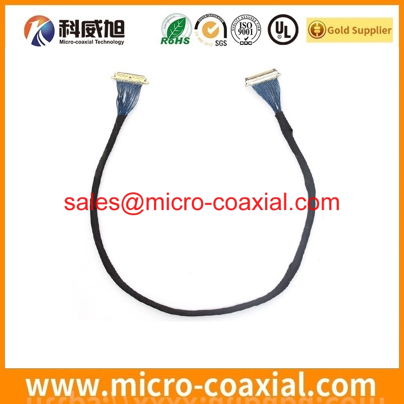 customized LTM170EP01 eDP cable High Reliability LVDS cable eDP cable assemblies 5