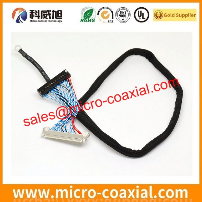 Custom DF81-50P-SHL micro flex coaxial cable assembly FX16-21S-0.5SV eDP LVDS cable assembly Factory