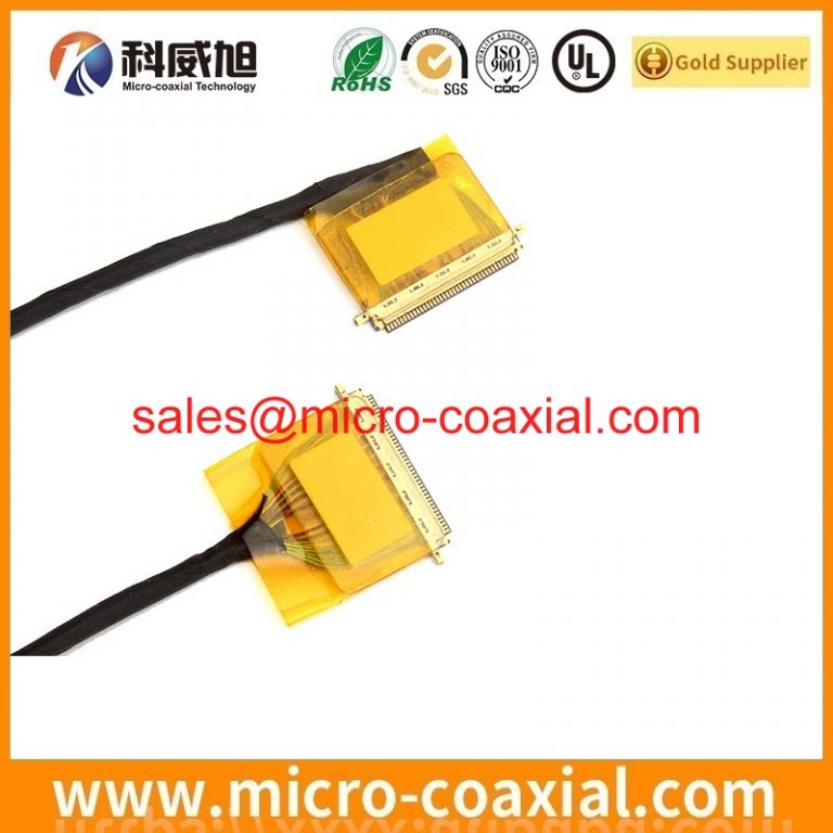 Custom FI-JW50C-BGB-S-6000 MCX cable assembly FX16M2-41P-HC LVDS cable eDP cable Assemblies provider
