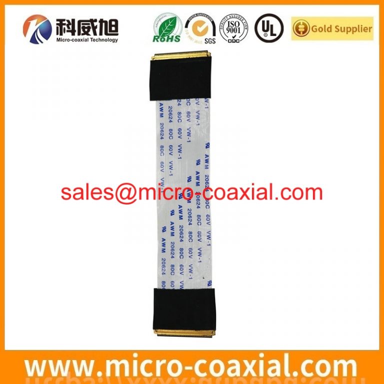 customized SSL01-40L3-3000 micro coaxial cable assembly I-PEX 20474-040E-12 LVDS cable eDP cable assemblies Factory