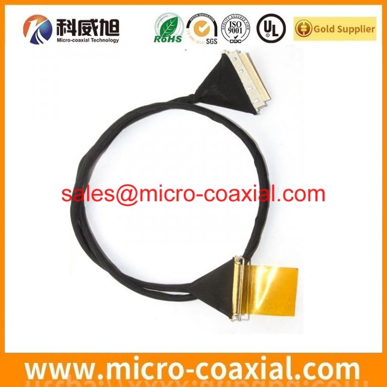 Custom I-PEX 20374-R35E-31 micro coaxial cable assembly FI-JW50S-VF16C-R3000 LVDS eDP cable Assembly vendor