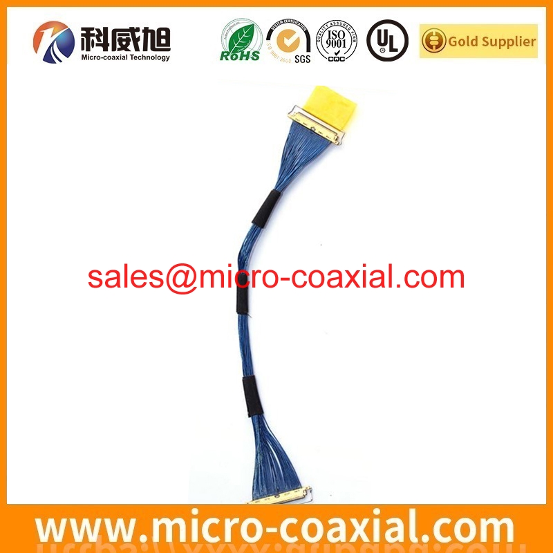 Custom Ssl L Fine Micro Coax Cable Assembly Fi X Ch Npb