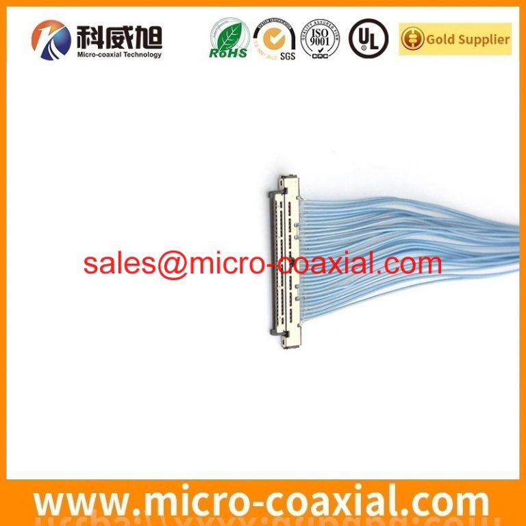 Built I-PEX CABLINE-G Micro Coax cable assembly I-PEX 20321-028T-11 eDP LVDS cable Assemblies Provider
