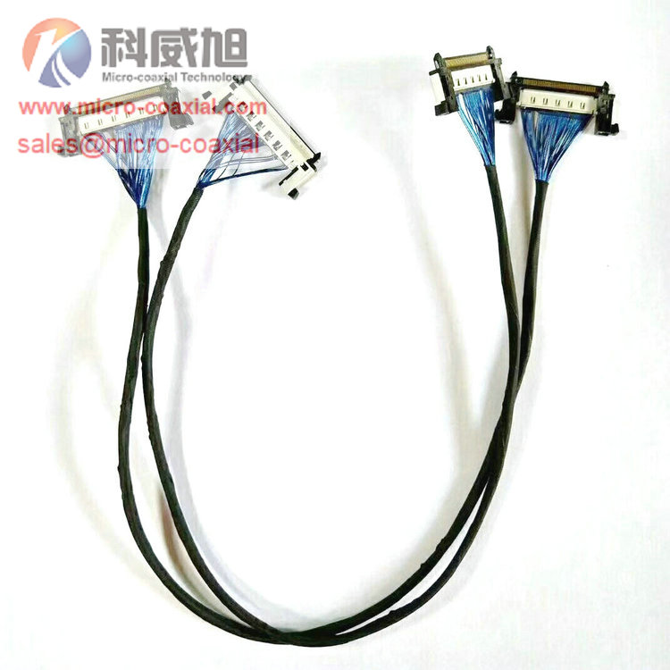 custom DF38-40P Micro coaxial cable for healthcare application cable HRS DF56-26P-SHL Micro-Coaxial Cable Connector cable DF36-20P-SHL cable Factory DF80-50S micro coax cable
