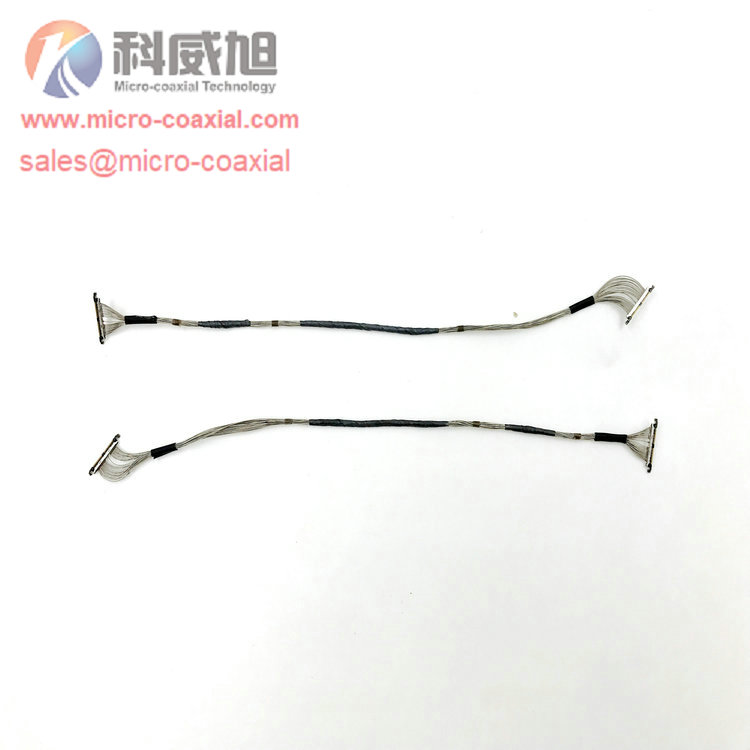 OEM DF36C-15P-0.4SD Custom Micro-Coaxial Assemblies suit ultrasound applications cable hrs DF38B-30P-0.3SD Micro-Coaxial Cable MCX cable DF56-26P-SHL cable provider DF81D-40P-0.4SD fine pitch harness cable