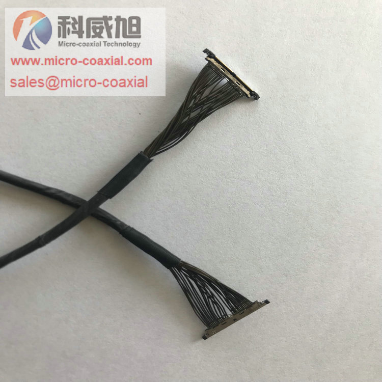Custom DF81-50P microtwinax cable HIROSE DF56-40S micro coaxial connector cable FX15-3032PCFA cable Supplier DF80D-50P micro flex coaxial cable cable
