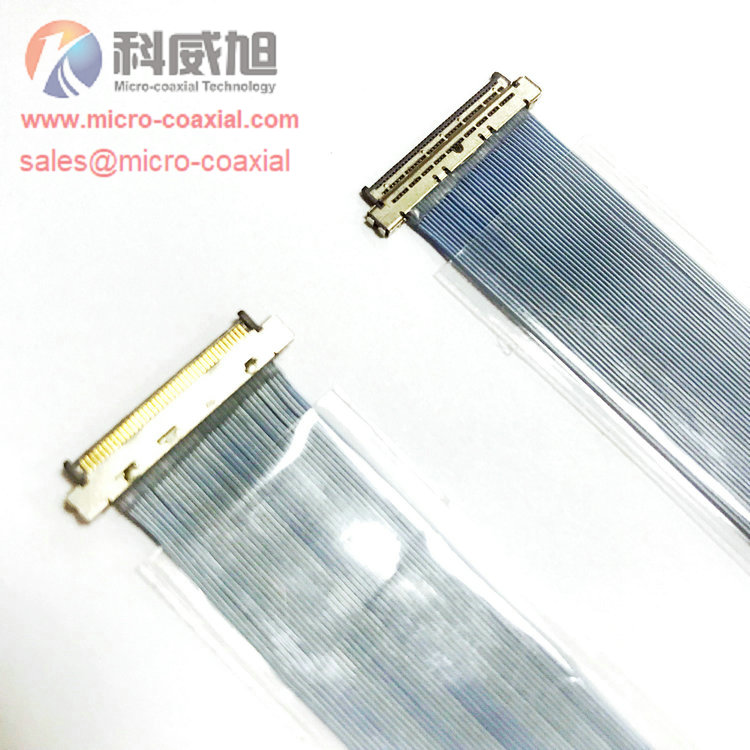 Professional DF80J-30S Micro coaxial cable assemblies cable Hirose DF81D-50P-0.4SD MCX cable DF38B-30P-0.3SD cable factory DF81D-50P-0.4SD MCX cable