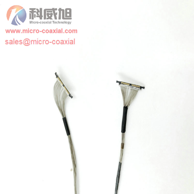 Custom FX16-21P-GND fine pitch connector cable Hirose DF36A-25P-SHL Board-to-fine coaxial cable cable DF38-32P-SHL cable Vendor FX16F-21P-HC MCX cable