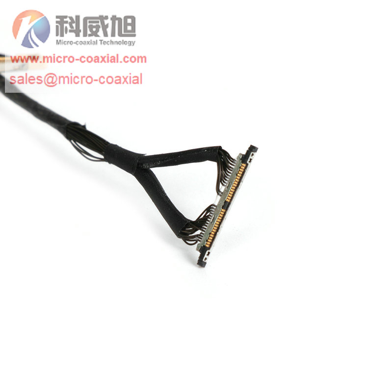 OEM DF56-40P-SHL micro-coxial cable HIROSE DF36-45P-0.4SD Micro-Coaxial Cable Connector cable DF36A-40P-SHL cable Provider DF81-50S-0.4H Micro Coax cable