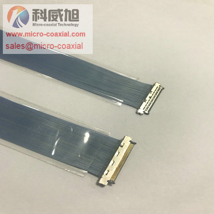 Custom DF38-30P-SHL Micro-Coaxial Cable cable hrs DF56-26P-0.3SD MCX cable FX15-2830PCFB cable Manufacturer DF81-40P Micro coaxial cable