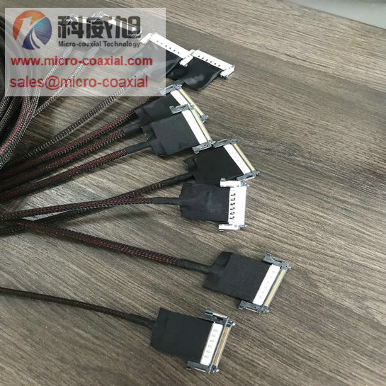 Professional DF81-30P-SHL Micro coaxial cable HRS DF81-30P-LCH Board-to-fine coaxial cable cable DF81-50P cable supplier DF80-50P-0.5SD micro wire cable